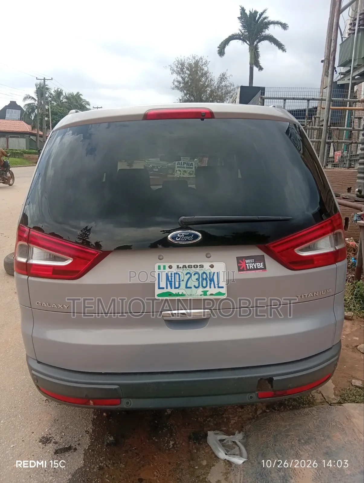 Ford Galaxy 2.0 Ambiente 2010 Gray
