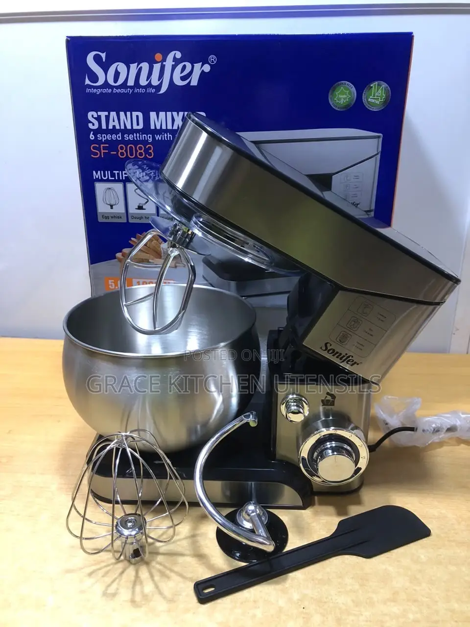 Sonifer 5 Litres Electric Stand Mixer