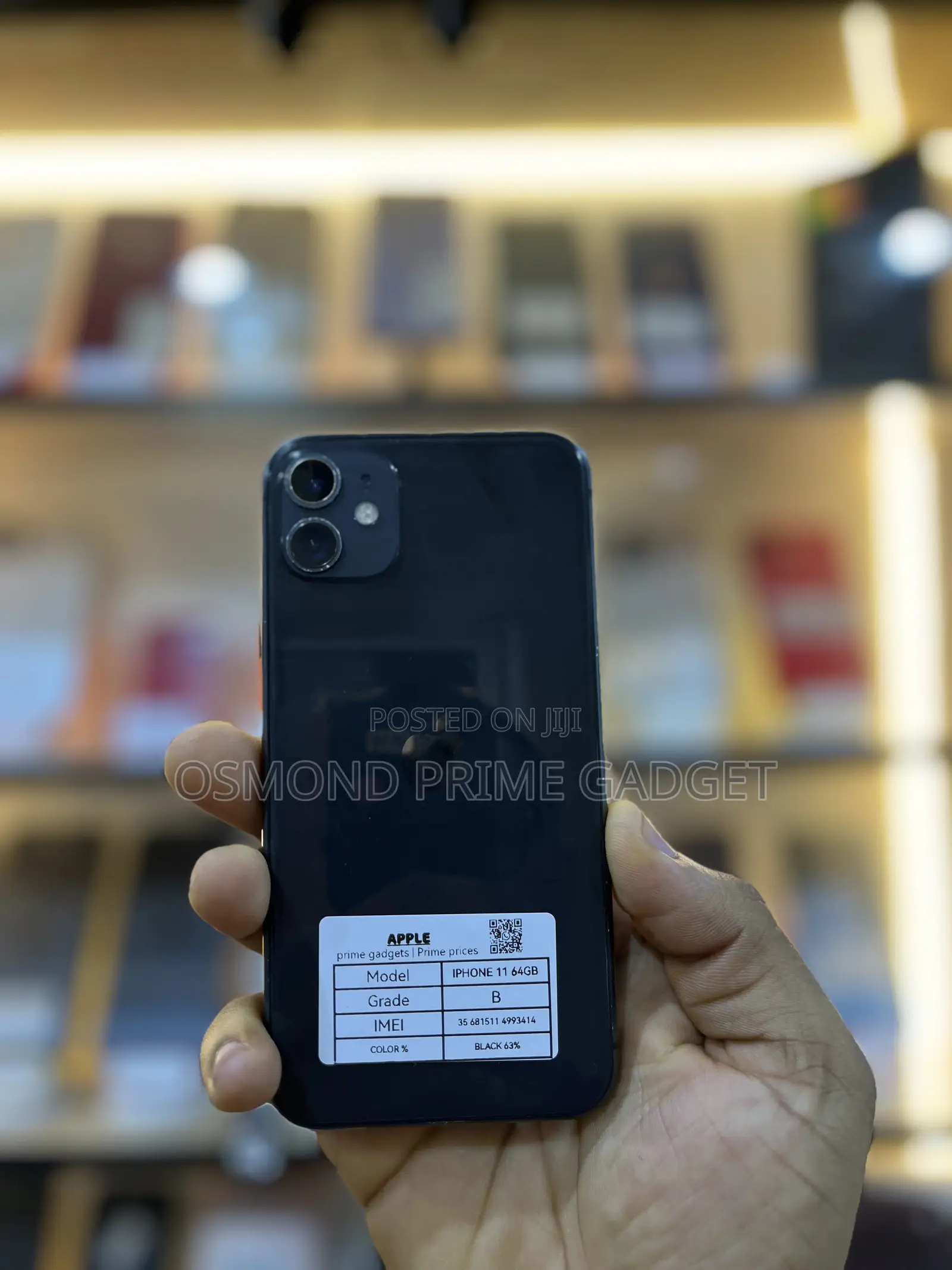 Apple iPhone 11 64 GB Black