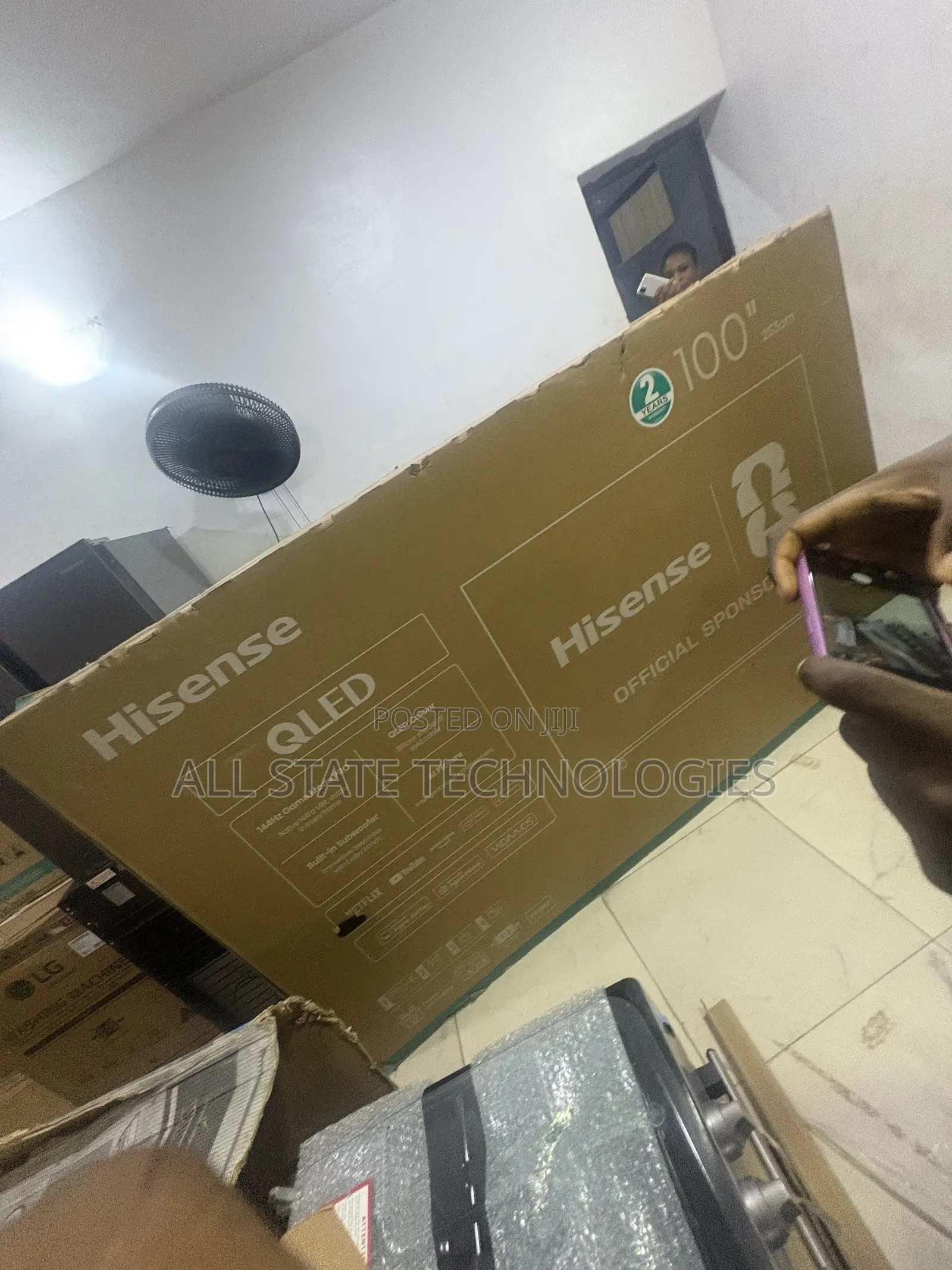 Hisense 100Q7Q 4K Television With Quantum Dot Colour