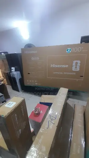 Brand New Hisense 100-Inch 100Q7Q QLED Smart Television