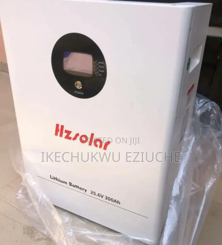 7.6kwh 24v Hzsolar Lithium Battery