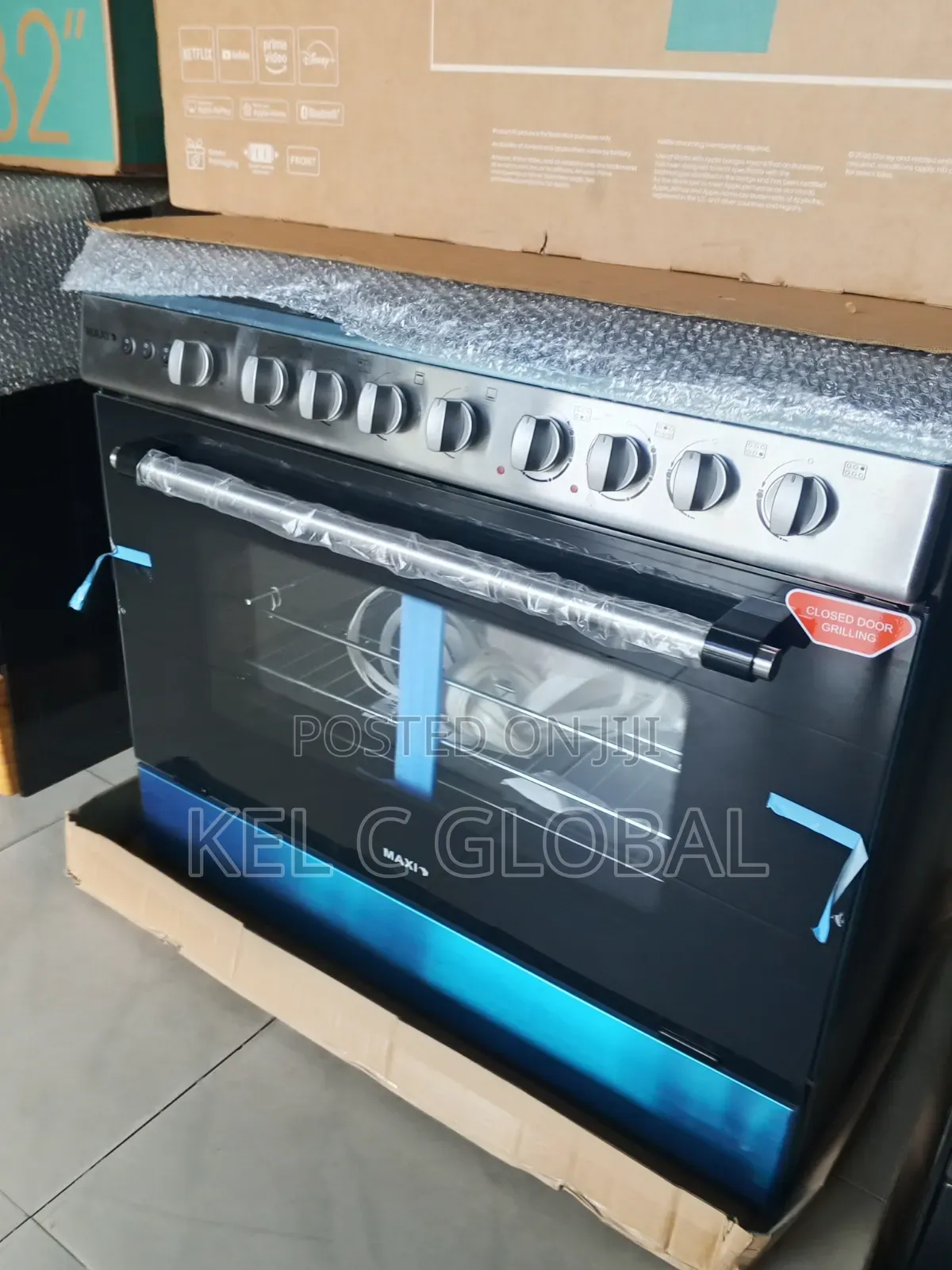 Maxi 6 Burner Gas Cooker