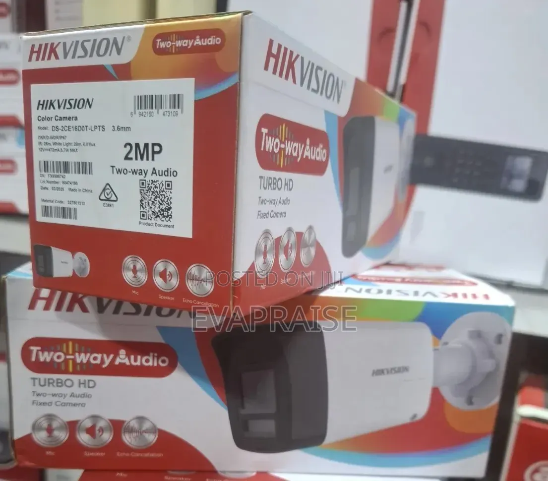Hikvision Outdoor Camera With Two-Way Audio