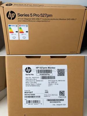 Brand New HP 527pm Monitor "27" QHD USB-C , 3 Years Warranty