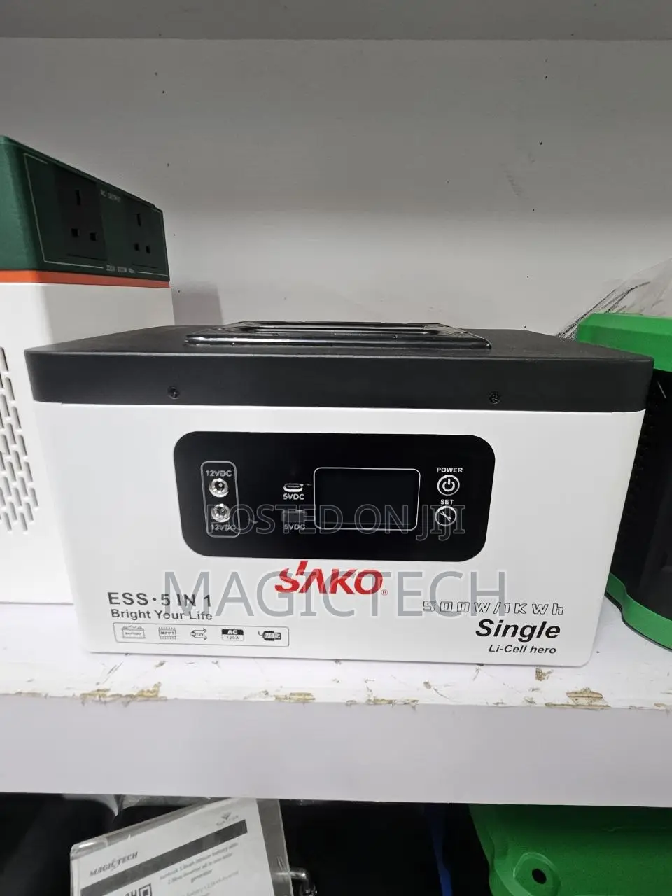 Sako 500w With 1kwh Battery Solar Generator