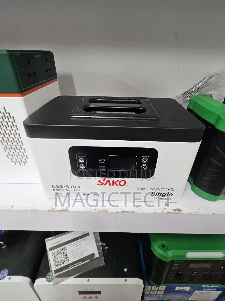 Sako 500w With 1kwh Battery Solar Generator