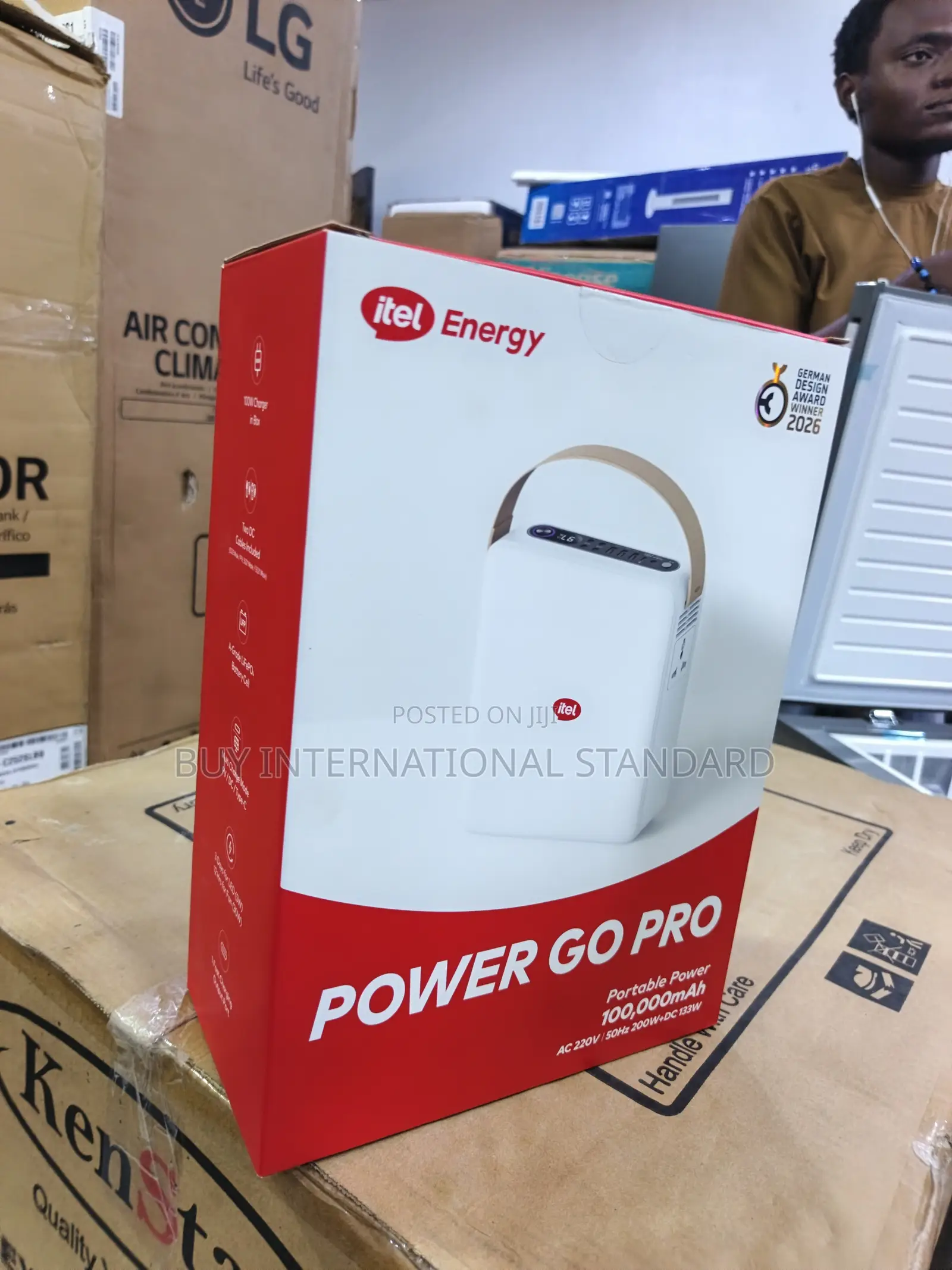 Itel IESS-320ACT PowerGo Pro Multi-Use Electricity Backup Solution