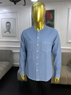 Sky Blue Denim Buba Shirt