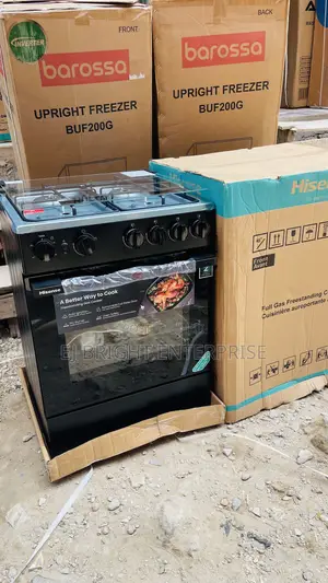 Hisense 4 Burner Gas Cooker | HISST60B421
