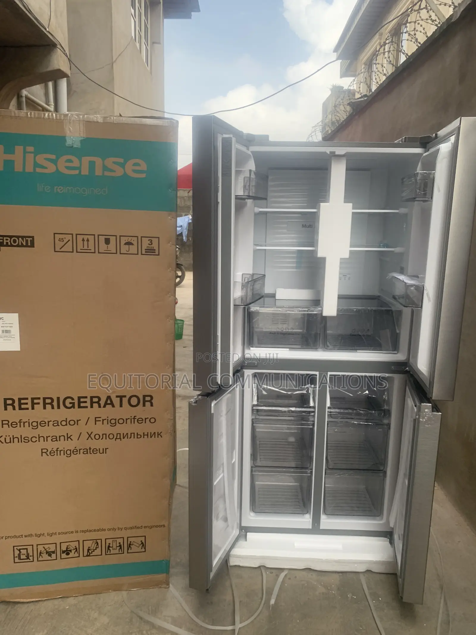 Hisense 392L Refrigerator – Smart Storage for Everyday Family Needs