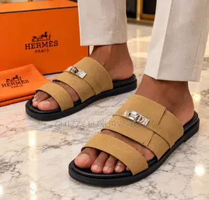 Hermes Quality Luxury Men Sandals