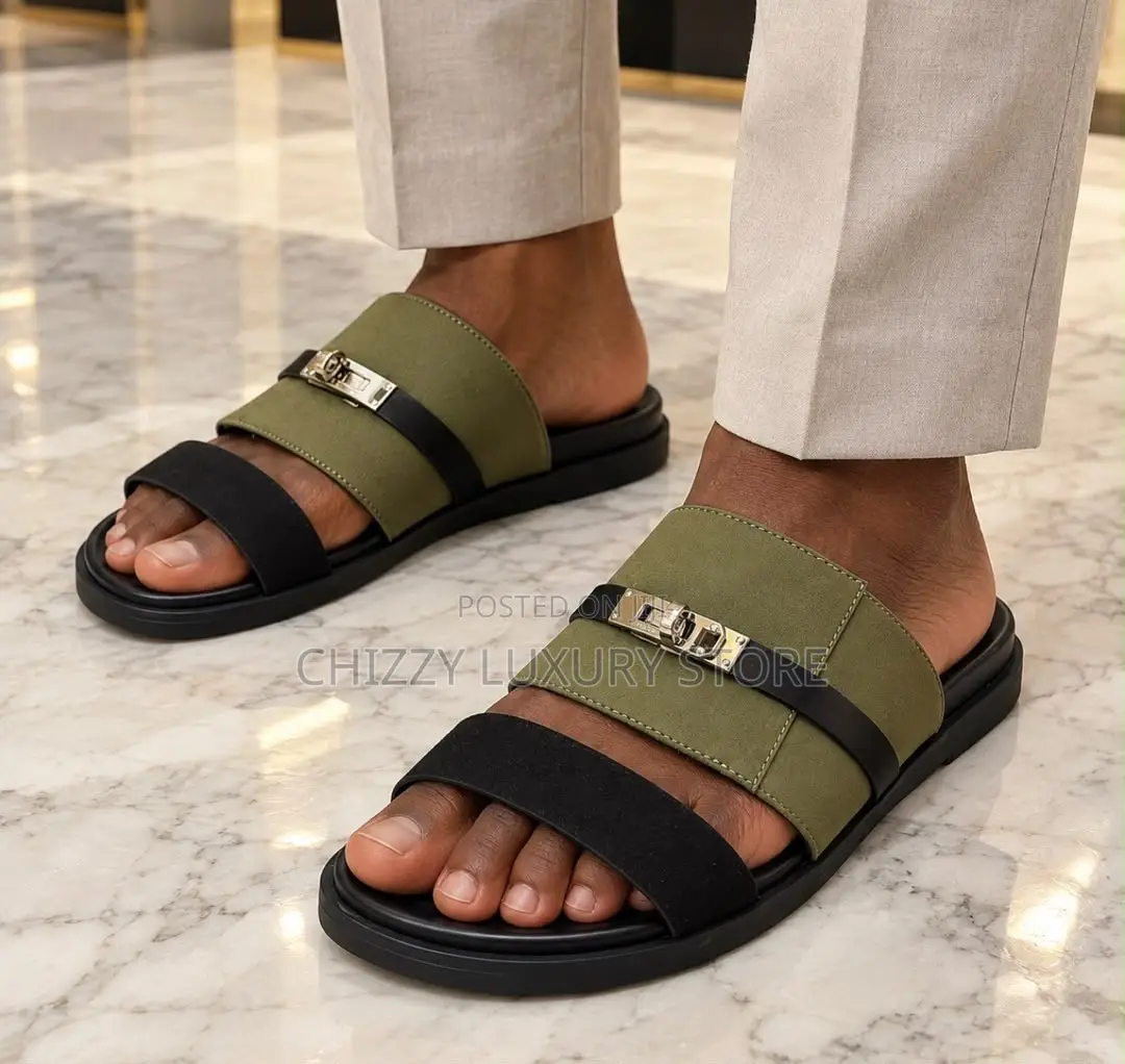 Hermes Quality Luxury Men Sandals