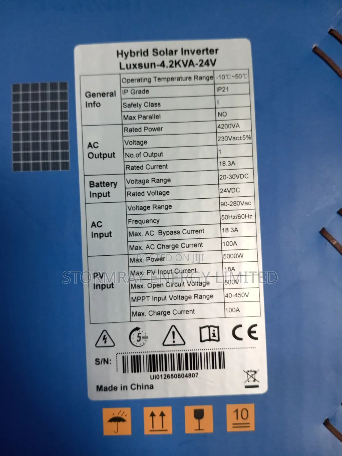 4.2kva 24v Hybrid Inverter