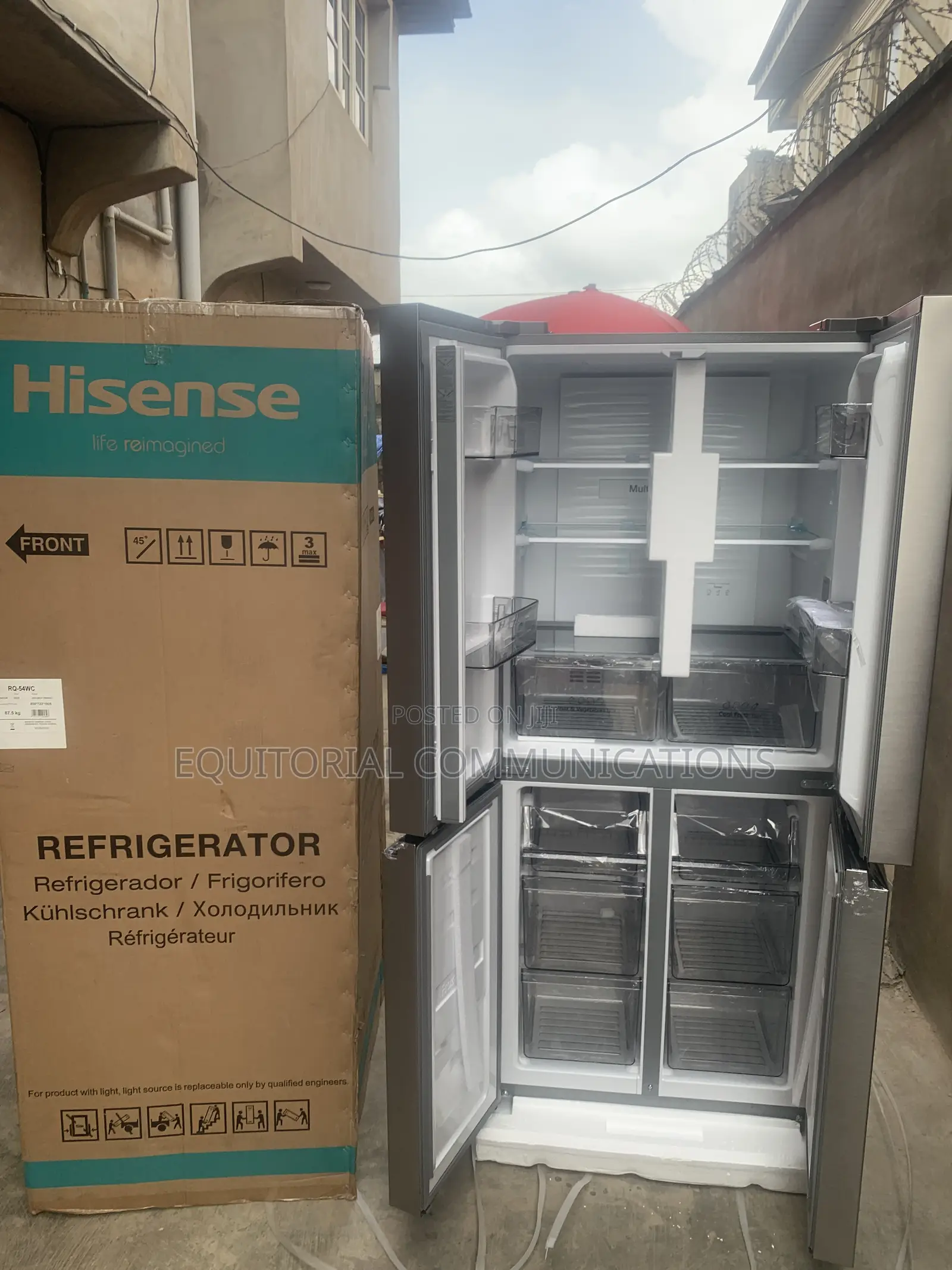 Hisense RQ-54WC 392L Refrigerator – Space for Your Daily Kitchen Needs