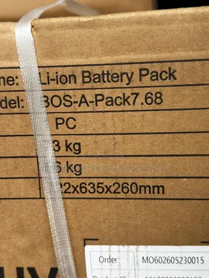 DEYE BOS_A 7.68 KWH H/v Stackable Battery