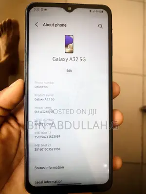 Samsung Galaxy A32 5G 64 GB Black