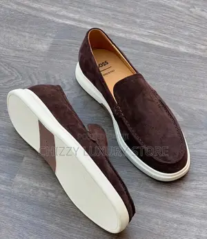 Hugo Boss Quality Luxury Men Suede Shoe