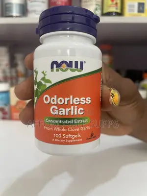 NOW Foods Odorless Garlic 500mg – 100 Softgels