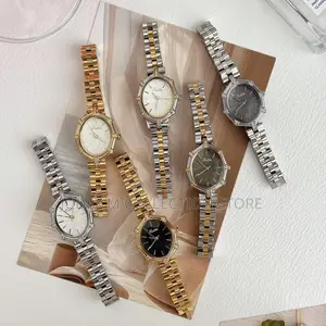 New Original Scottie Chain and Leather Waterproof Wristwatch