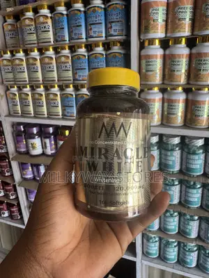 Miracle White 60 Capsules Whitening Supplement