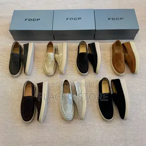 Original Valmont Suede Loafers Shoes