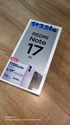 New Xiaomi Redmi Note 17 5G 256 GB Blue