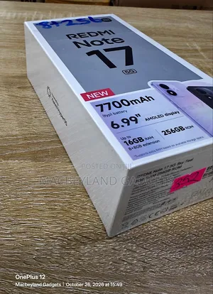 New Xiaomi Redmi Note 17 5G 256 GB Blue