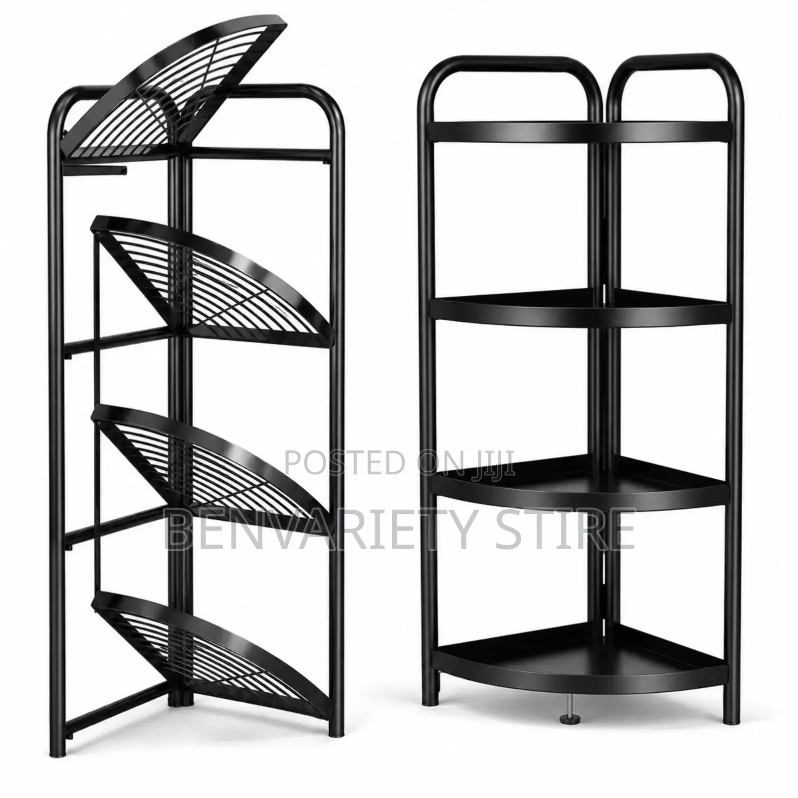 4 Steps Triangle Storage Rack. Corner Storage Rack