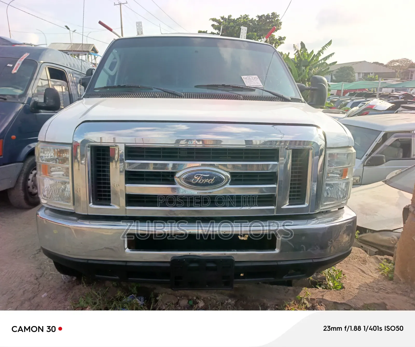 Ford E250 2014 White
