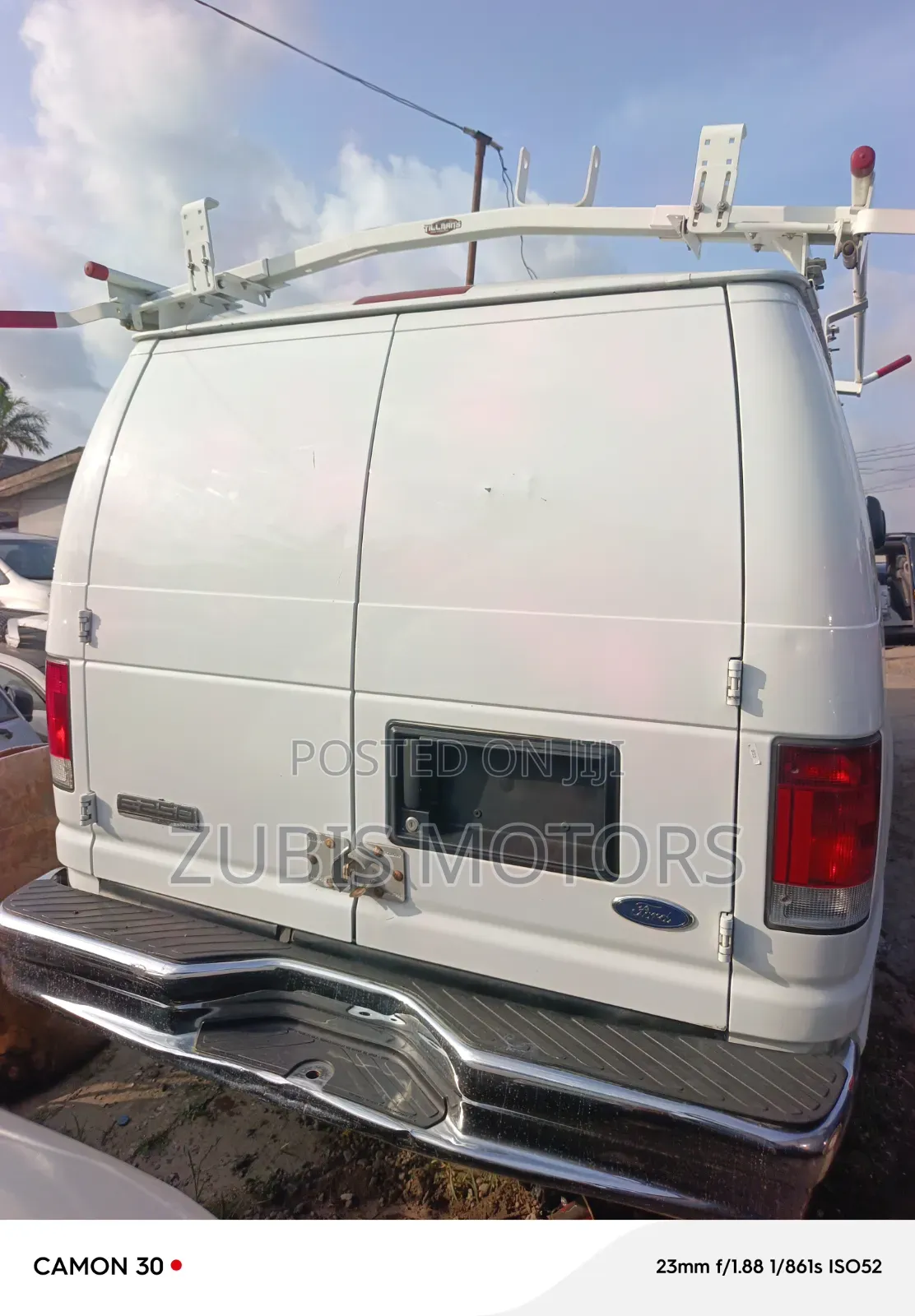Ford E250 2014 White