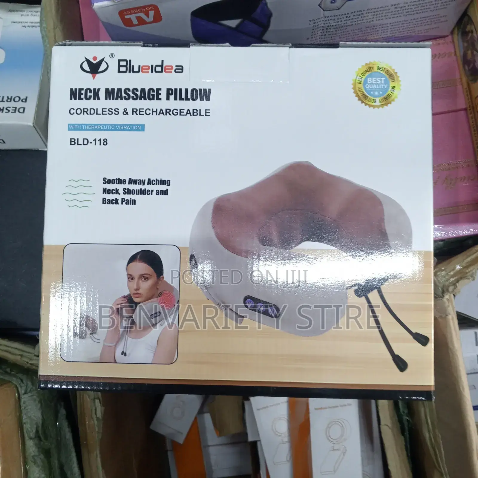 Neck Massager. Rechargeable Neck Massager