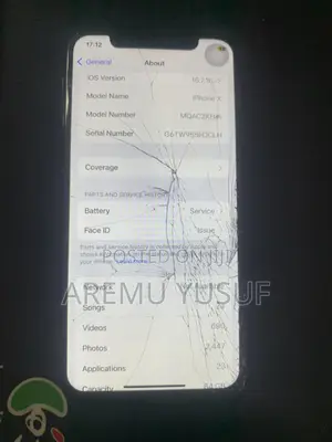 Apple iPhone X 64 GB Black