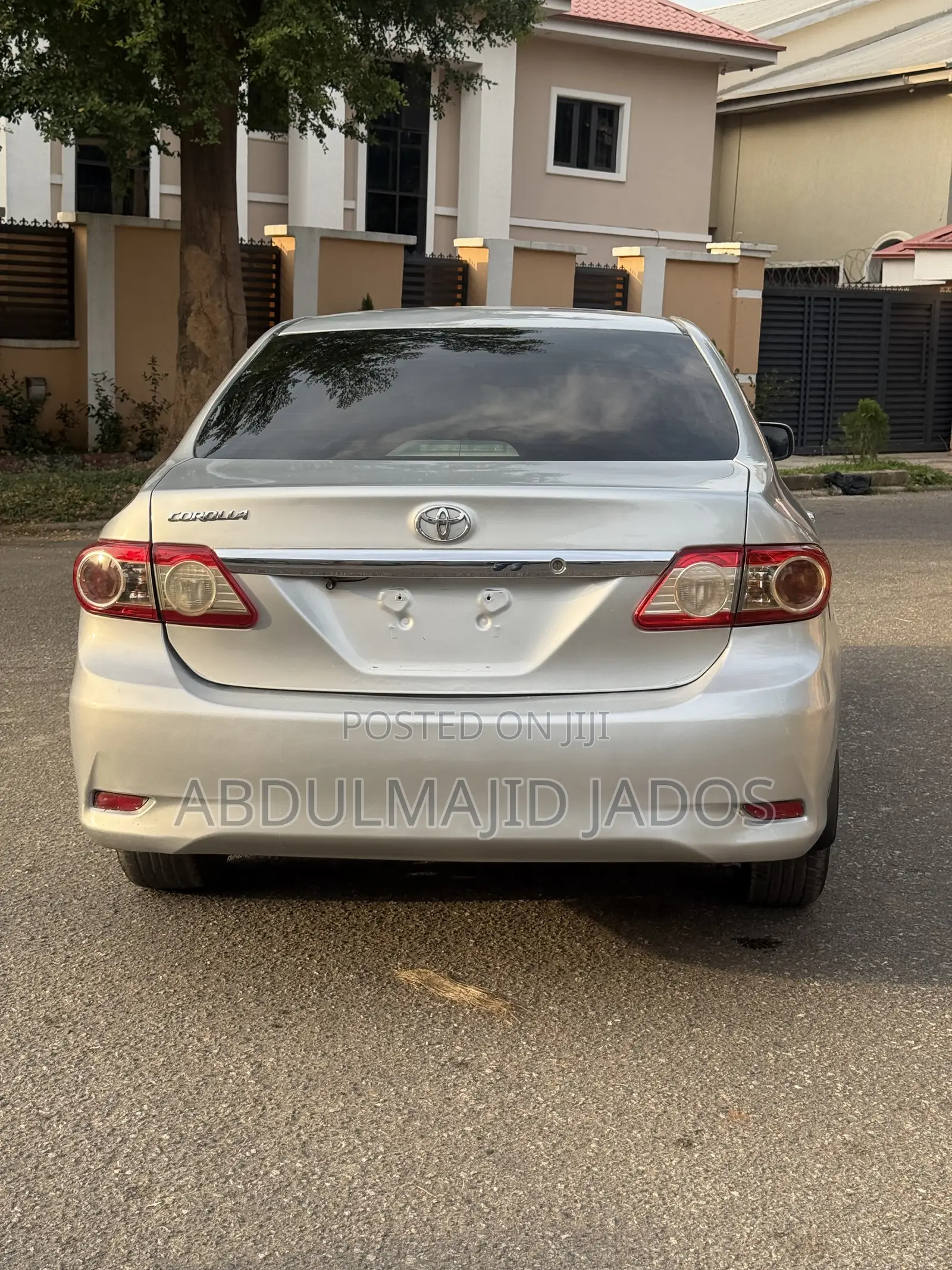 Toyota Corolla 2012 Silver