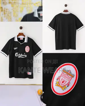 Liverpool Retro Jersey Black