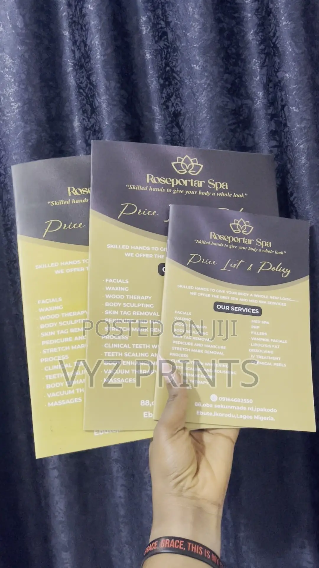 Price List/Magazine