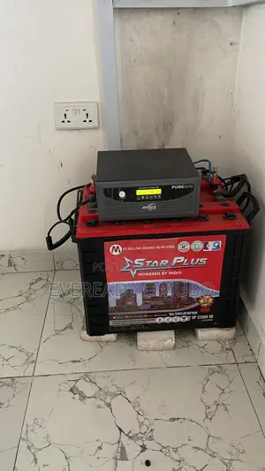 1.5 Kva Inverter 2 PCS of 220 Ah Battery