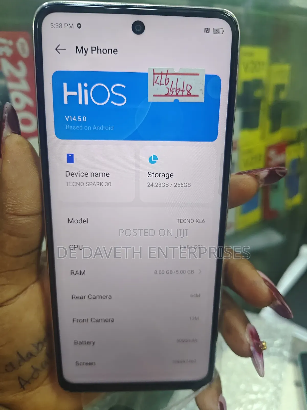 Tecno Spark 30 256 GB Green