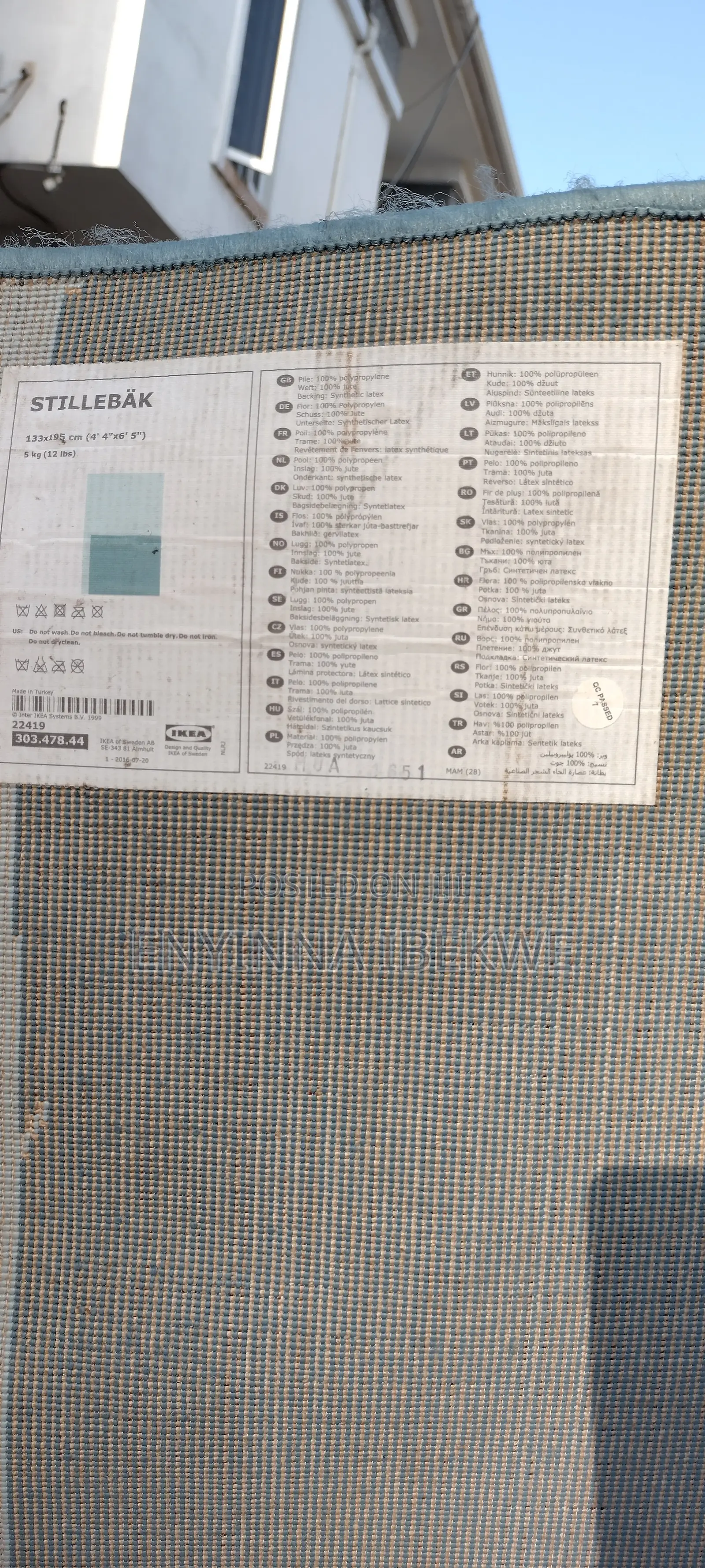 Foreign Used Rug Carpet