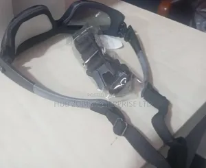 Double-Lens Safety Goggles With Adjustable Head Strap