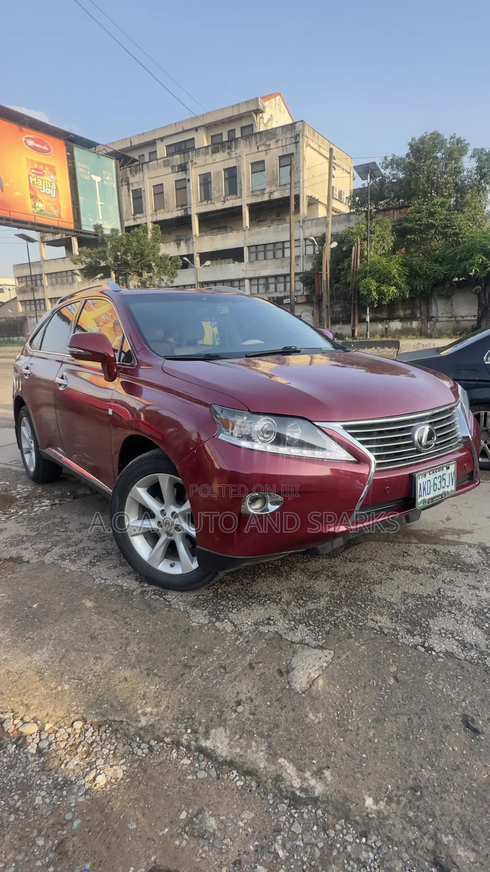 Lexus RX 2012 Red