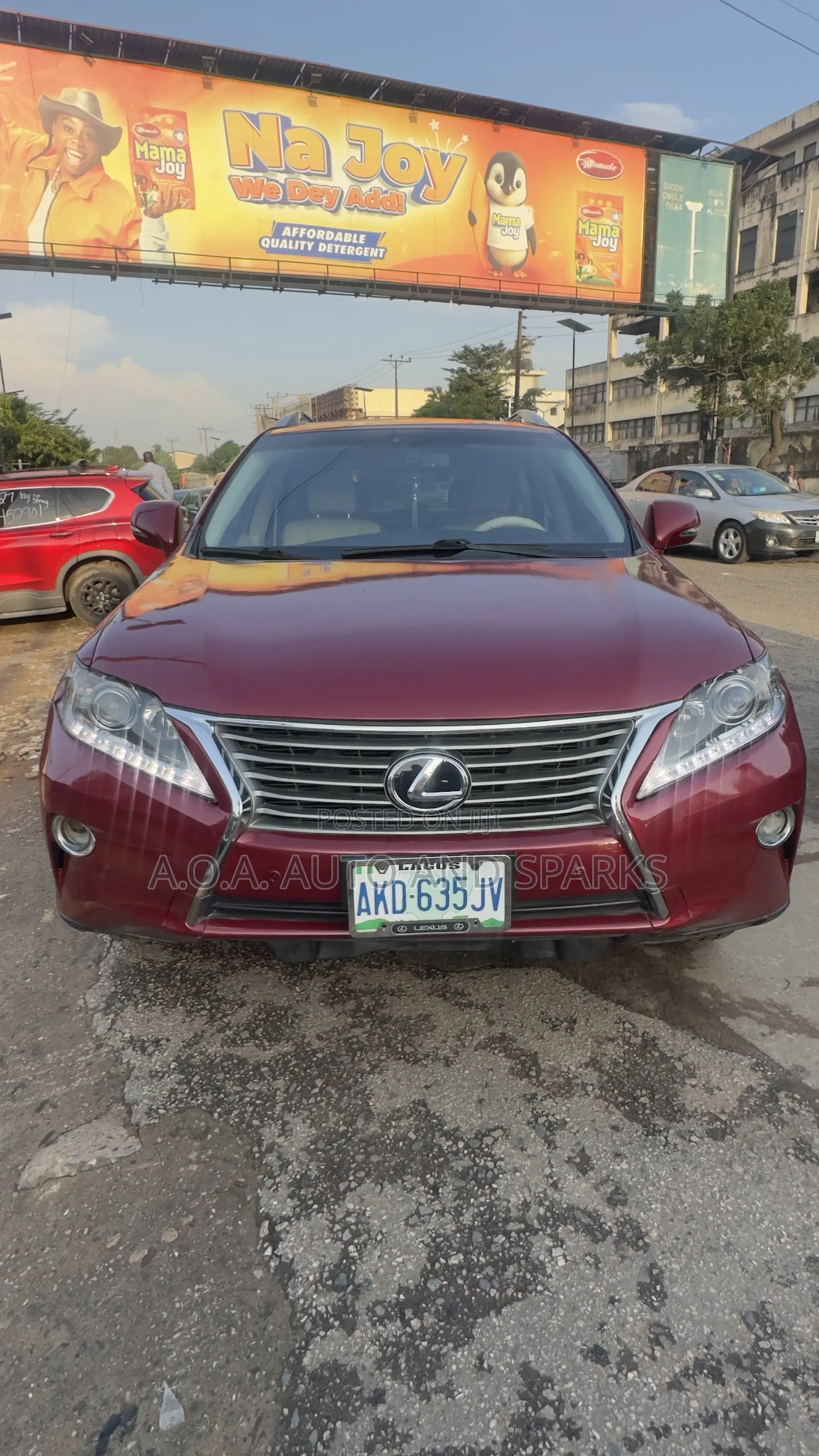 Lexus RX 2012 Red