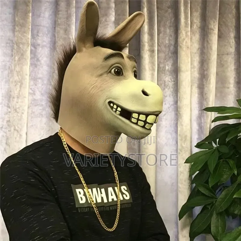 Halloween Party Masks Donkey Face Mask