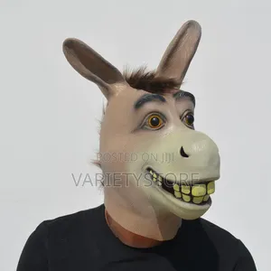 Halloween Party Masks Donkey Face Mask