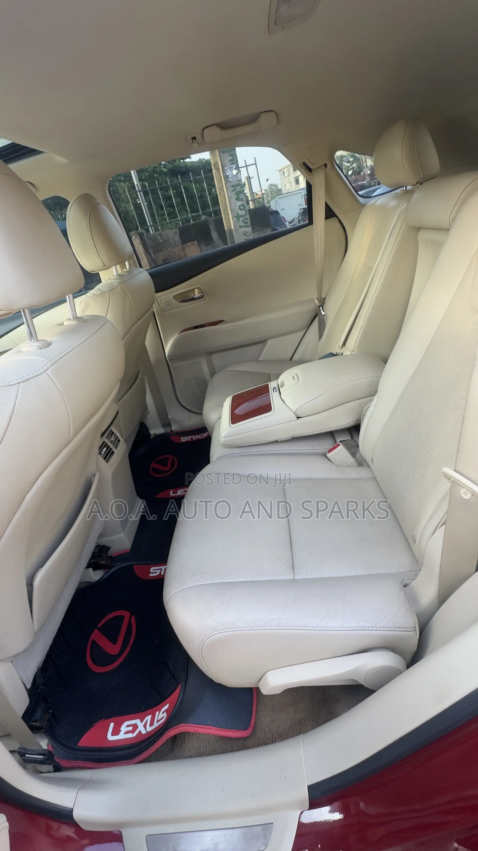 Lexus RX 2012 Red