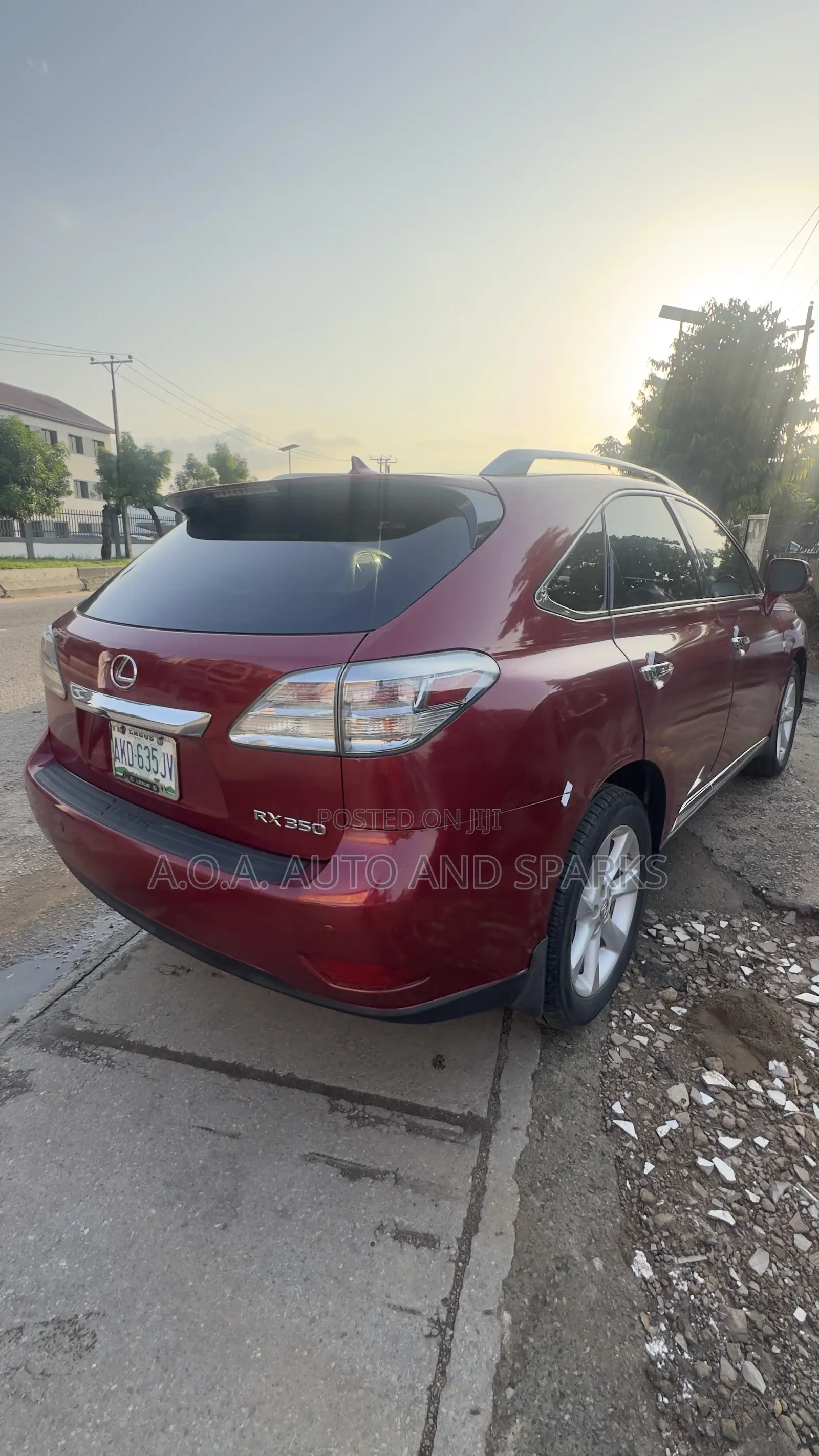 Lexus RX 2012 Red