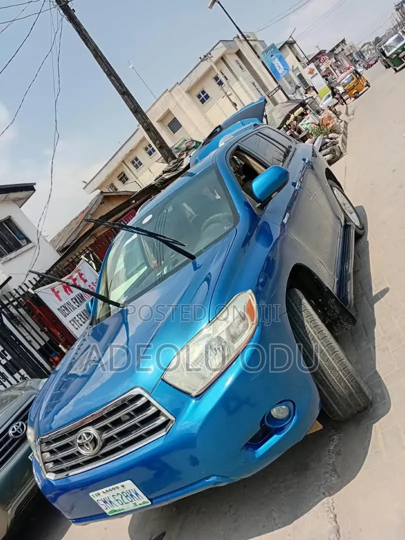 Toyota Highlander Limited 2010 Blue