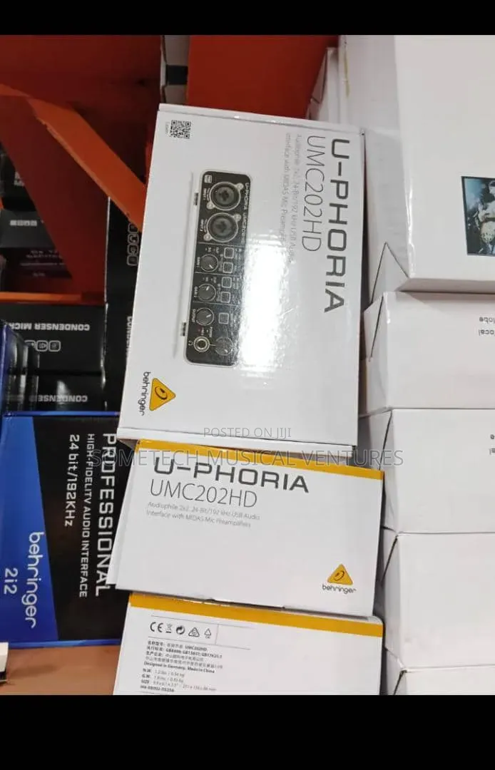 Behringer U-Phoria Umc202hd