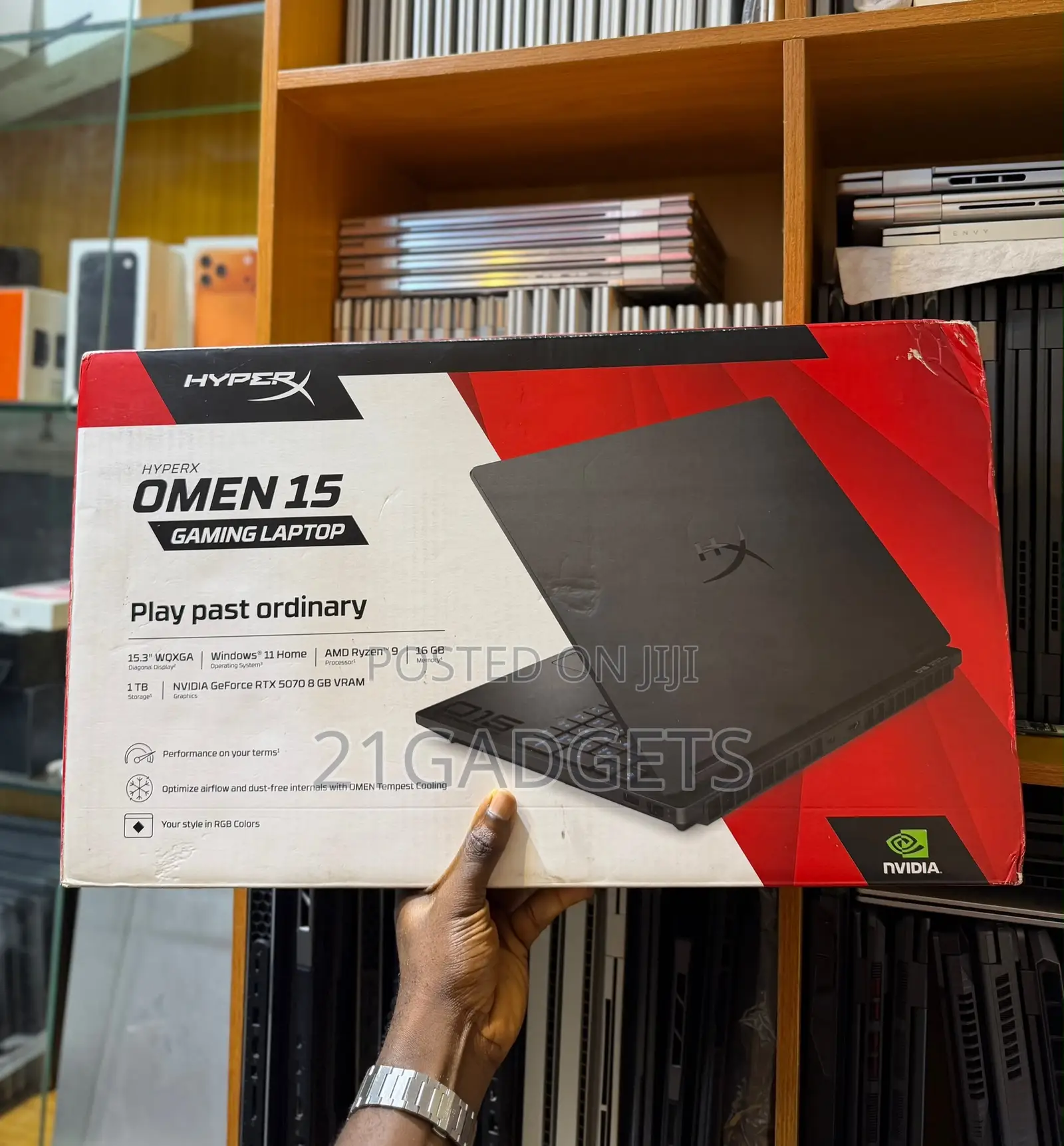 Laptop HP Omen 15 16GB AMD Ryzen 9 SSD 1T