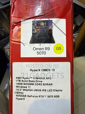 Laptop HP Omen 15 16GB AMD Ryzen 9 SSD 1T